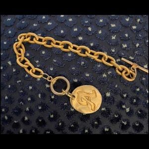 Susan Shaw Initial bracelet “A”
